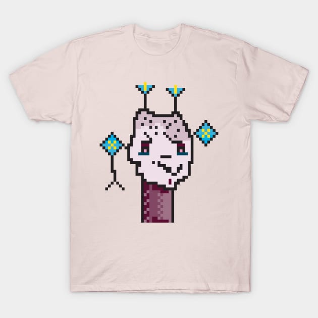 pixel nft crypto art punk T-Shirt by vlada antsi